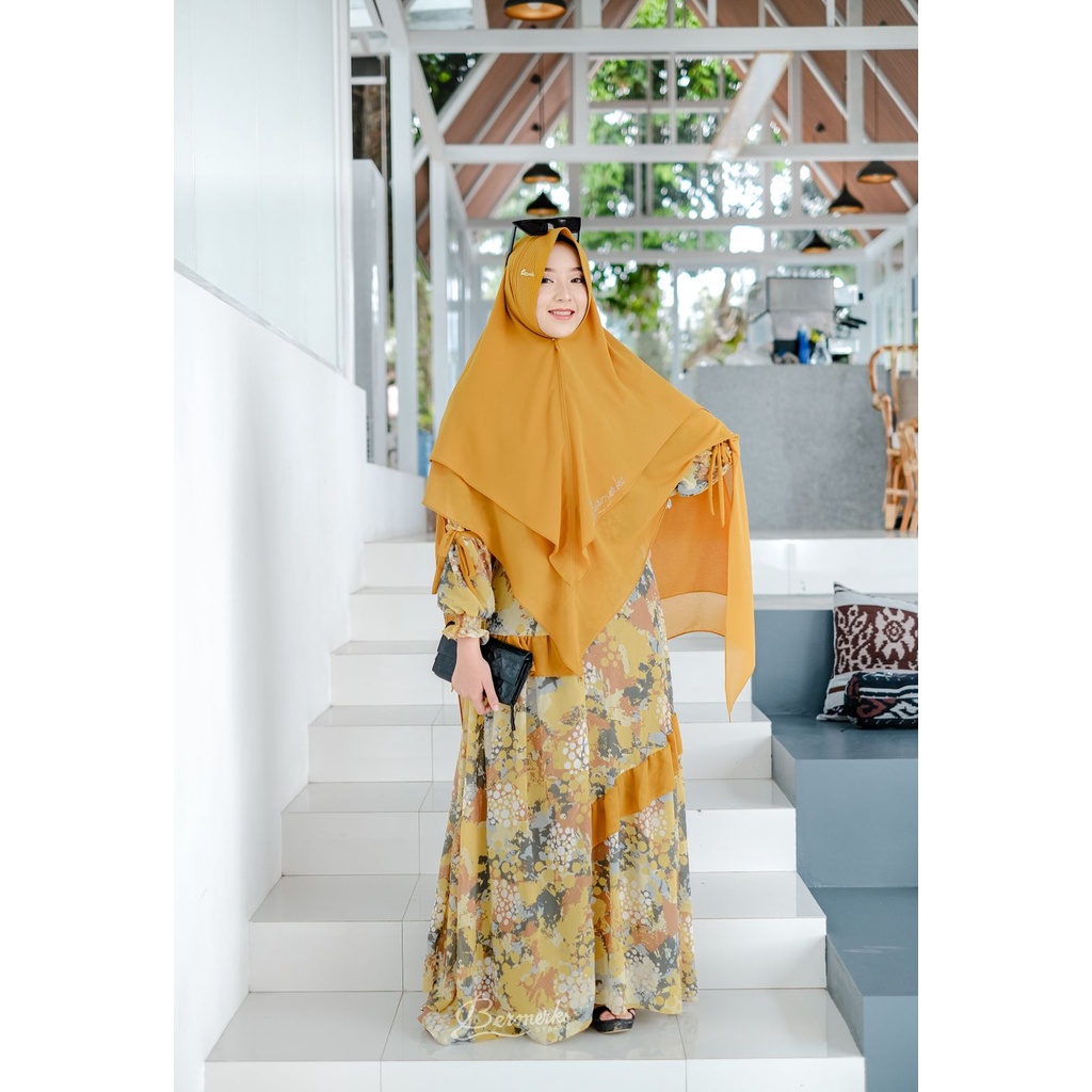 Ayunda set syari motif By Bermerks