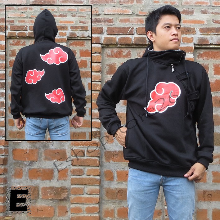 Jaket Harajuku Anime Naruto Anbu Pedang Hitam