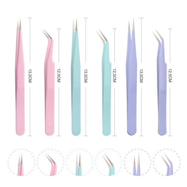 GOOI Pinset Tweezer murah eyelash extension bulu mata pinset murah pinset vape pingset