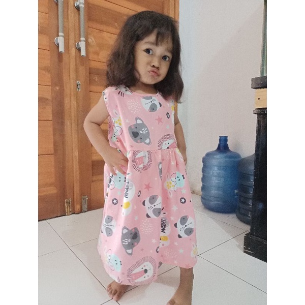 NaylaDress/Dress/Anak/Harian/santai/untuk/seharihari