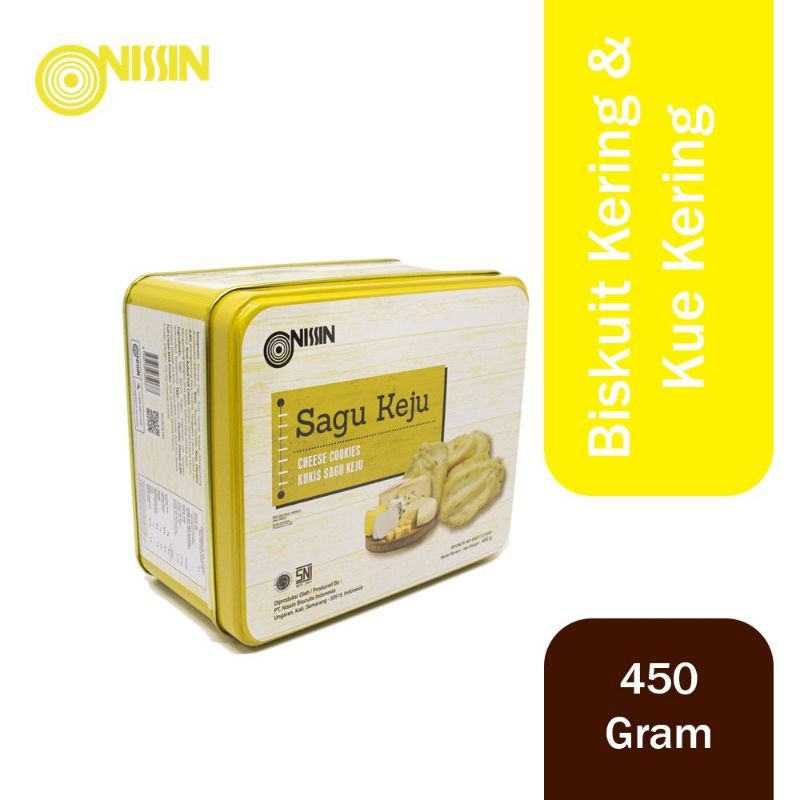Sagu Keju 450g Kaleng