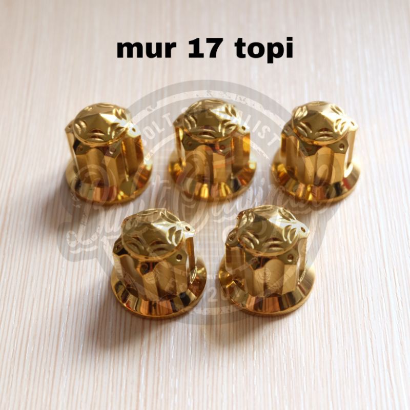 mur probolt topi 17 new model stainless gold original thailand