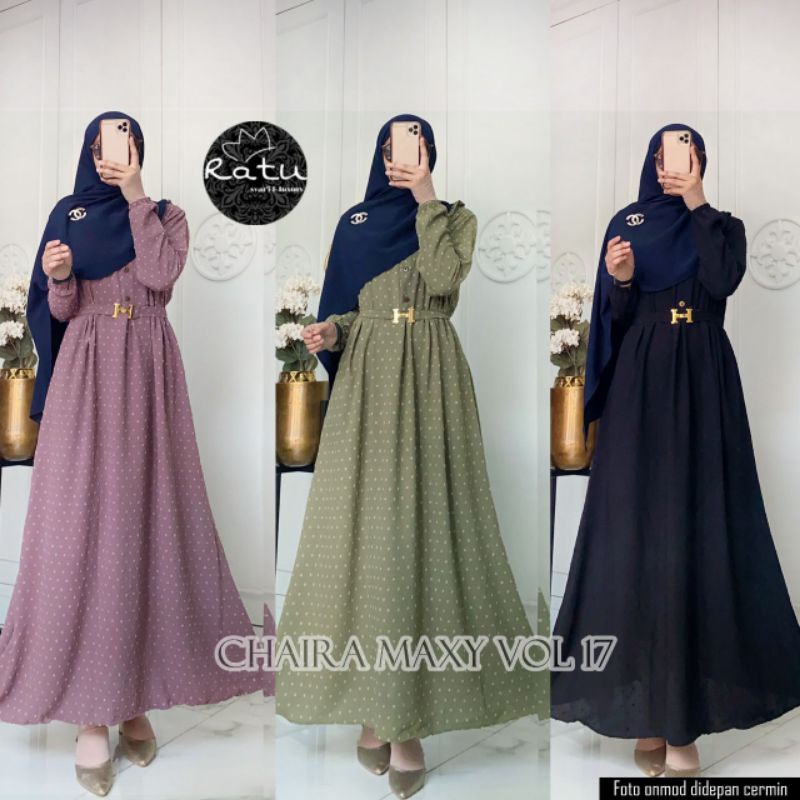 Dress Wanita Chaira Maxy Vol 17