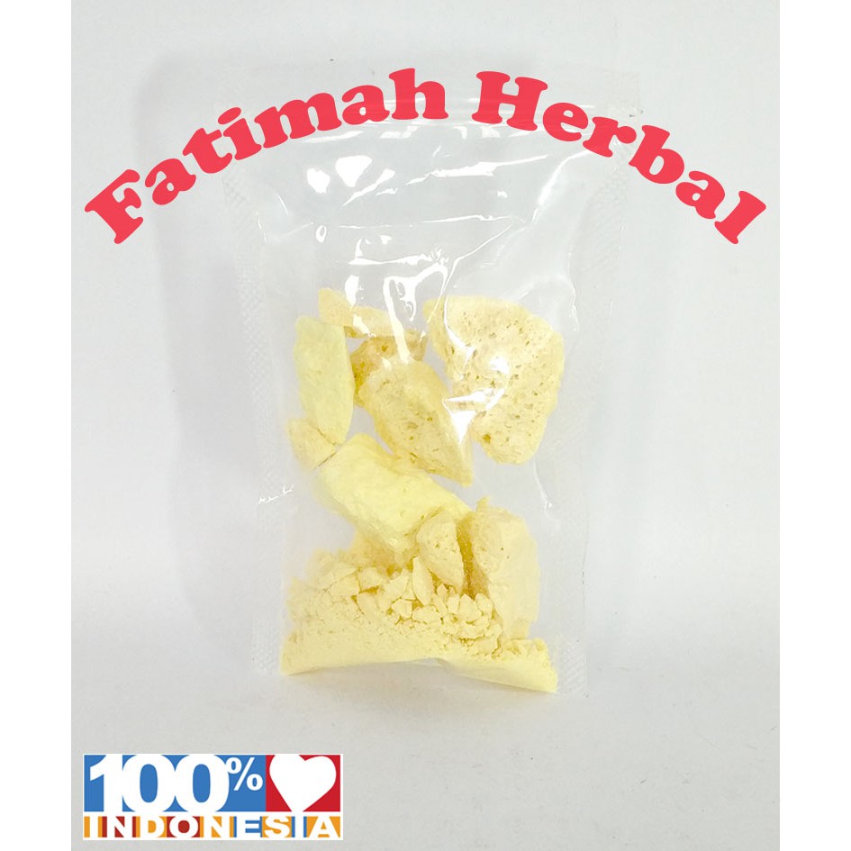 Batu Belerang  - sulfur kemasan 100 gram
