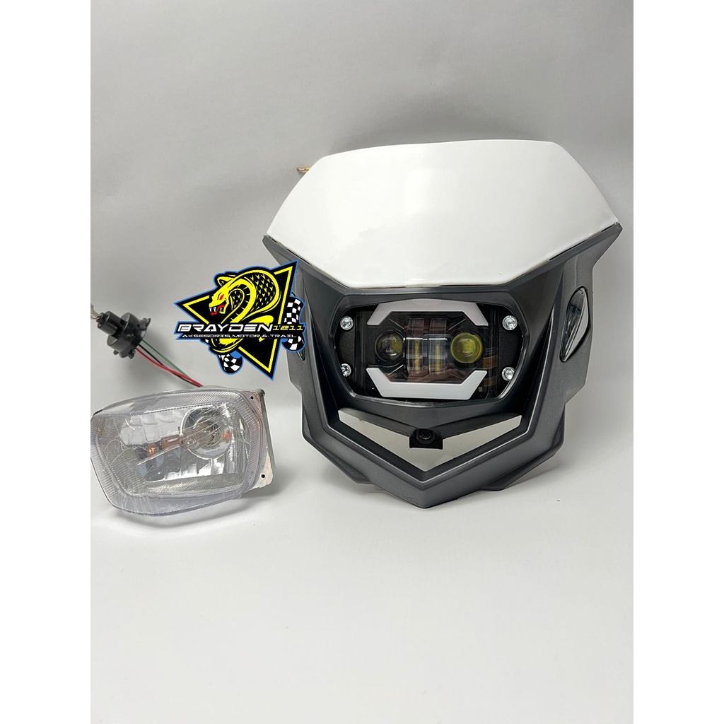 Headlamp reflektor polisport polysport klx 150 crf 150 L batok lampu depan klx BF Dtracker wr155 trail