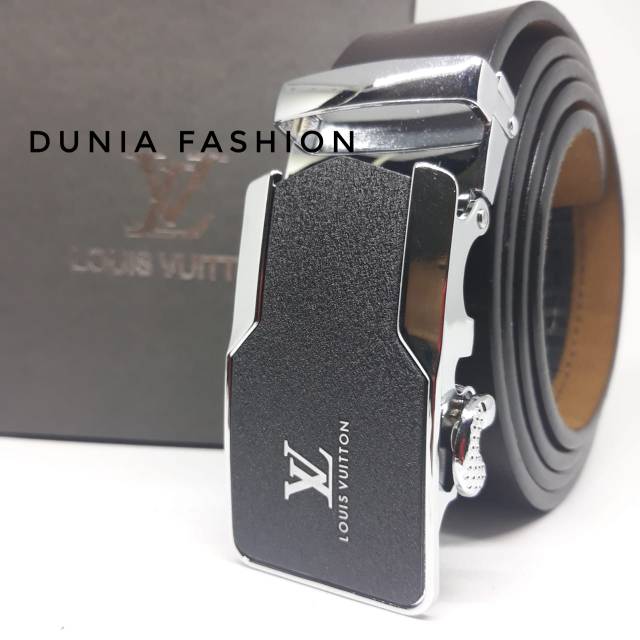 GESPER PRIA LV TIPE REL IKAT PINGGANG TALI KULIT ASLI IMPORT