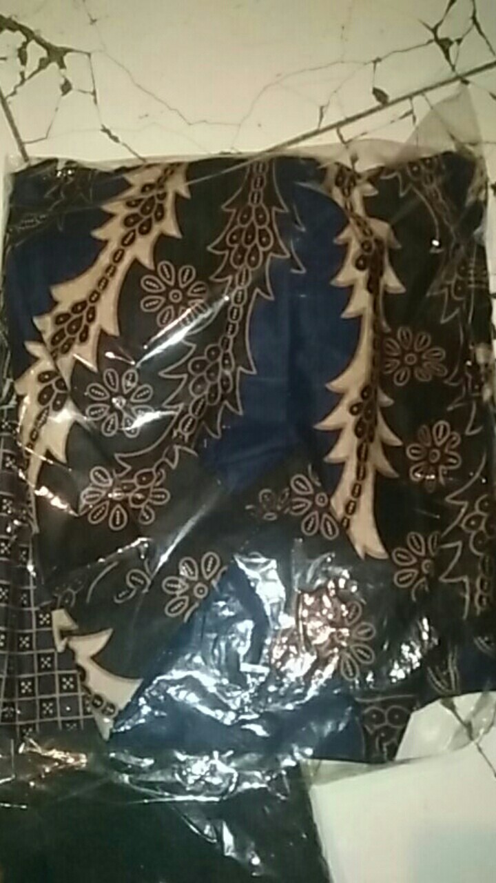 Baju Batik Pria Slimfit Big Size M L Xl Xxl Atasan Kemeja Batik Lengan Panjang Original Atasan Pria