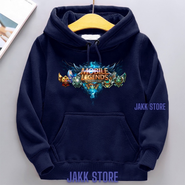 Hoodie Anak Laki Laki ML MOBILE LEGEND Usia 2-15 Tahun/ Switer Hodie Anak Cowok Keren