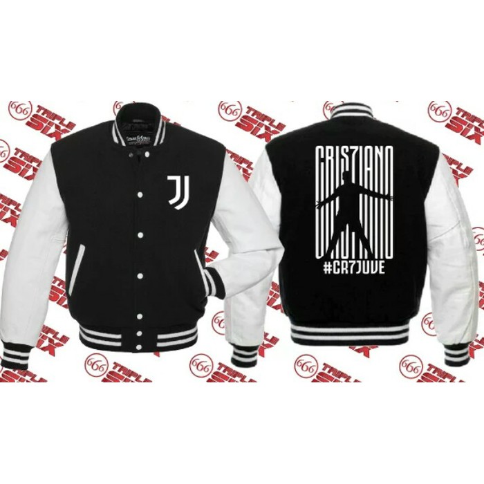 NJSTO1348 JAKET HOODIE VARSITY BASEBALL CR7 CRISTIANO RONALDO