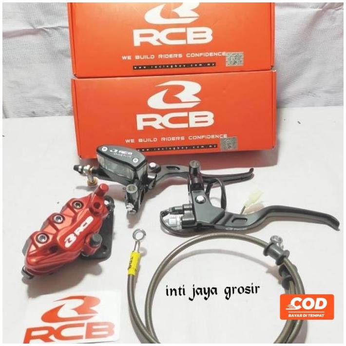 Master Rem Rcb 1Set Kaliper Rcb Selang Rem Depan Vario Beat Scopy Kode 267