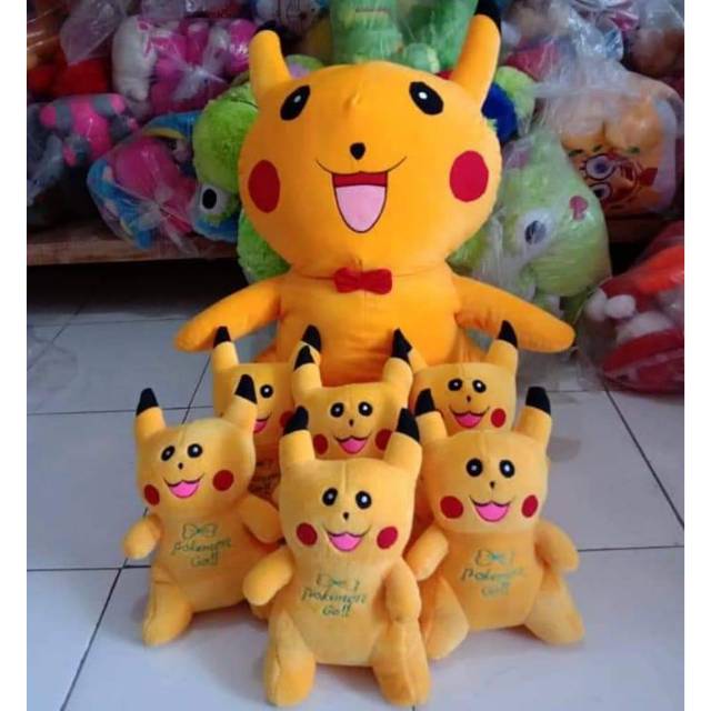 Boneka pokemon beranak 6