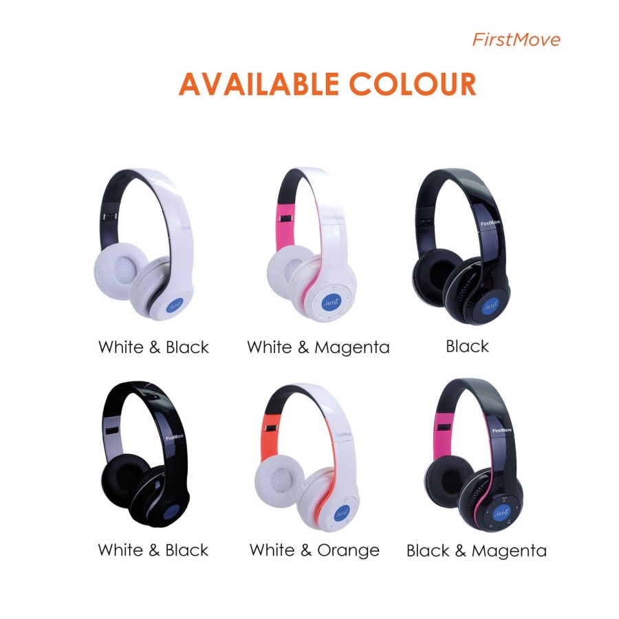 JETE 01 Headset Headphone 4 Mode Bluetooth