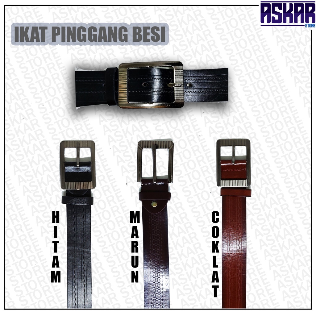 Sabuk Pria / Ikat Pinggang imitasi / Ikat Pinggang Berkualitas / Sabuk Pinggang Jarum Mbelt / Gesper Ikat Kulit PU