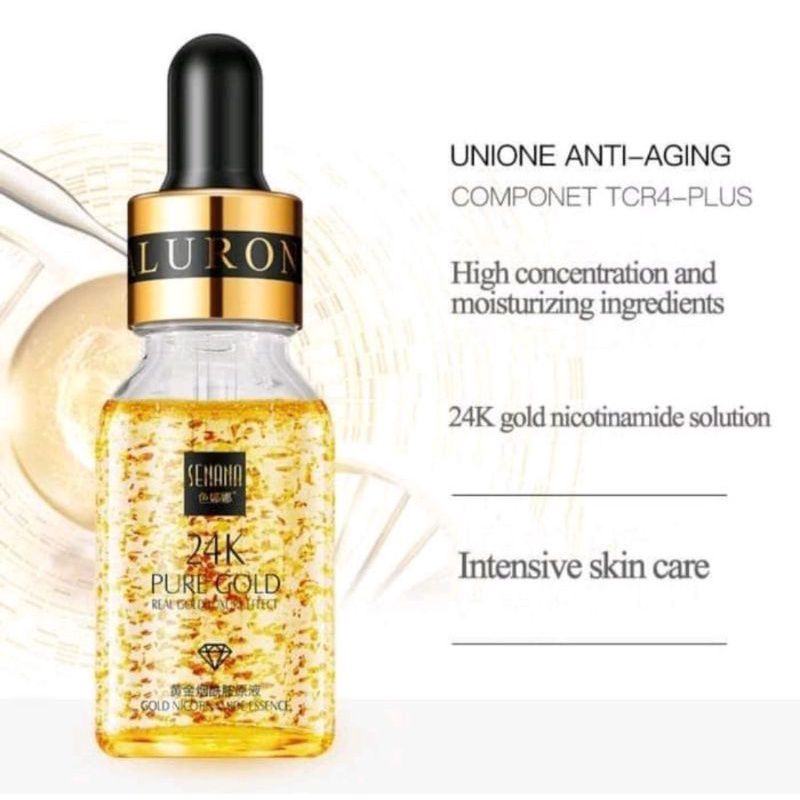 Senana 24k Gold / Serum Wajah Gold 24k Senana / Serum Gold