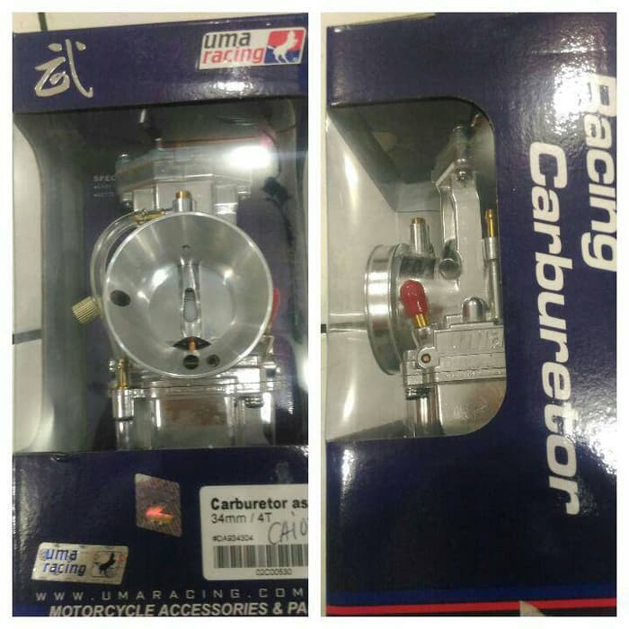 karbu uma racing pwk 34+integ karbu original/karbu uma pwk 34