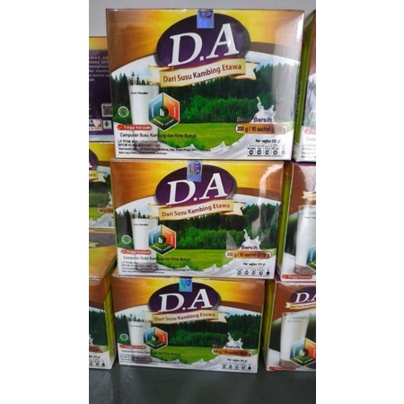 

susu kambing etawa DA