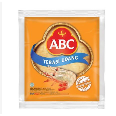 

ABC Terasi Udang 84 gr pack (isi 20 sahet)