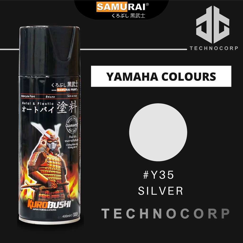 

Cat Semprot SAMURAI PAINT Y35 SILVER / YAMAHA SILVER