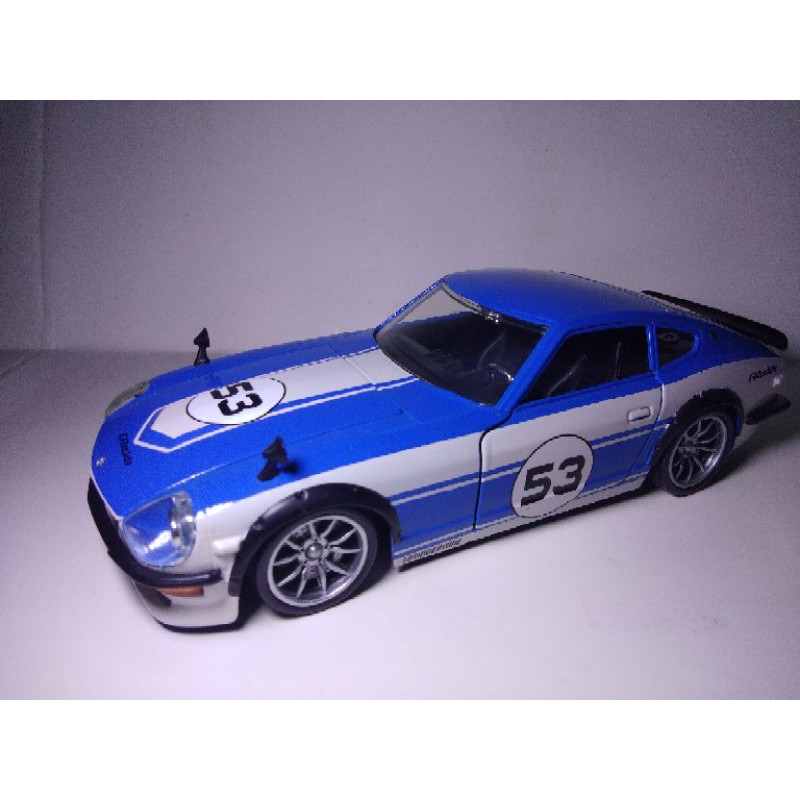 DIECAST JADA JDM TUNER DATSUN 240Z BIRU PUTIH