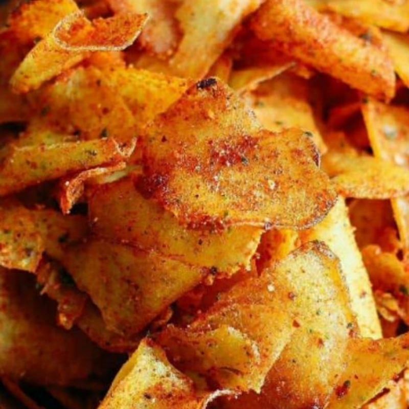 

Keripik Singkong Pedas Jeruk