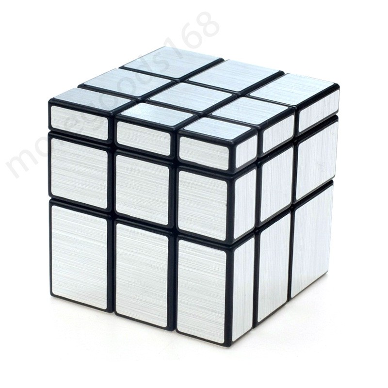 Cermin Magic Cube Speed Twist Puzzle Klasik Permainan Otak Anak-anak Pendidikan Toy Rubik 3x3x3