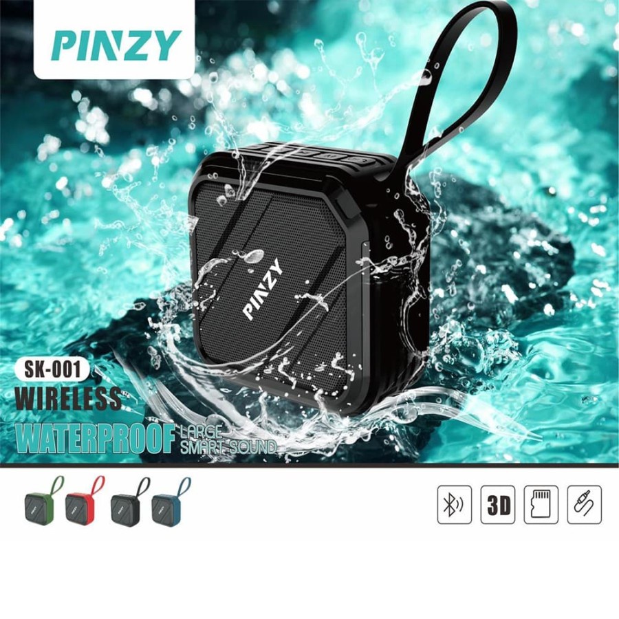 PINZY Speaker Portable Waterproof Smart Sound SK-001 - ORIGINAL