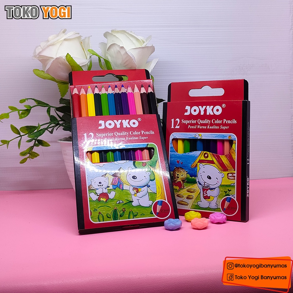 

PENSIL WARNA JOYKO KECIL CP-S12 MINI