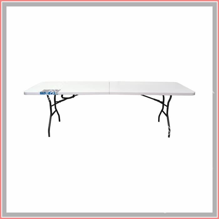 Lifetime Meja Lipat 243 Cm - Putih BN17