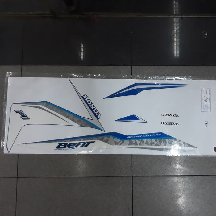Stripe Set Blue White Kanan Beat esp K81 871X0K81N00ZAR terlaris nusantara