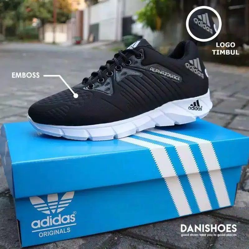 SEPATU ALPHABOUNCE SEPATU PRIA SNEAKERS SEPATU SNEAKERS PRIA SEPATU COWOK SEPATU OLAHRAGA PRIA-2