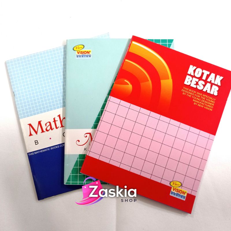 

Buku Kotak / Buku strimin ECER PER 1 PCS