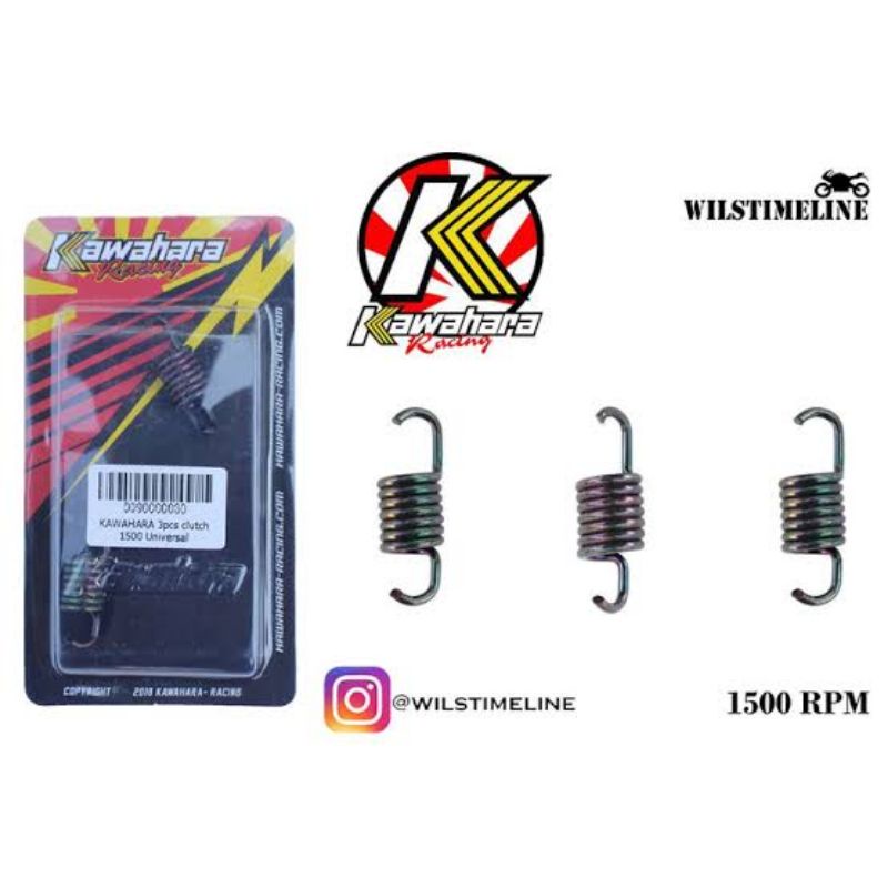 Per kampas ganda KAWAHARA 1000, 1500 RPM ( UNIVERSAL ) semua motor