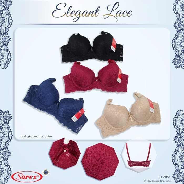 ORIGINAL ASLI SOREX PUSH UP BRA - BH SOREX BUSA TEBAL 99156 BERKAWAT
