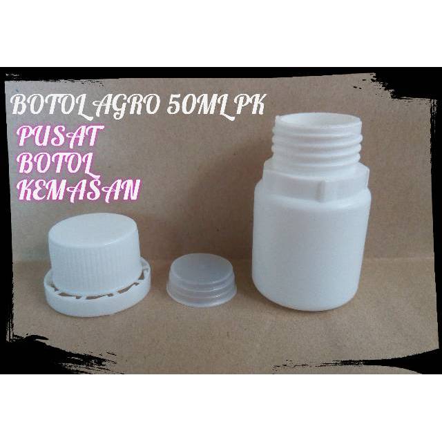 BOTOL PLSTIK HDPE LABOR AGRO 50ML BOTOL KAPSUL BOTOL BIBIT MINYAK WANGI BOTOL PUPUK CAIR