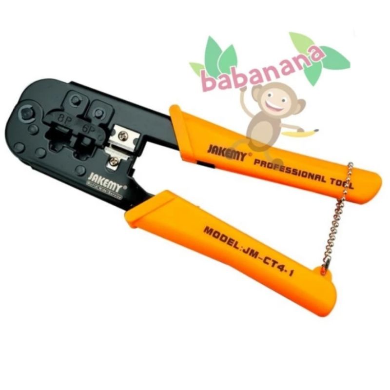 Jakemy crimping tool JM-CT4-1 lan kabel rj45 alat krimping cable tang