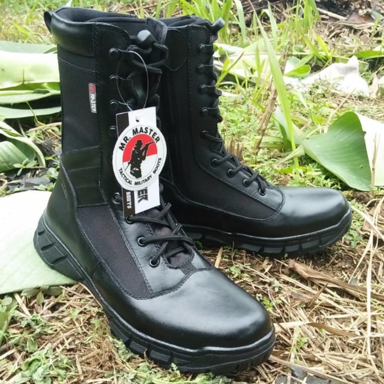 SEPATU PDL JATAH POLRI WEBA MR MASTER KULIT SAPI ASLI SEPATU PDL DINAS LAPANGAN TNI POLRI SECURITY SATPAM