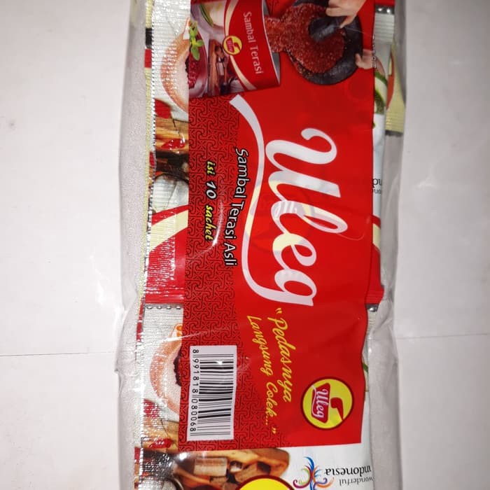

Dijual Sambal Terasi Uleg 10 Sac x 21 Gr terbaik