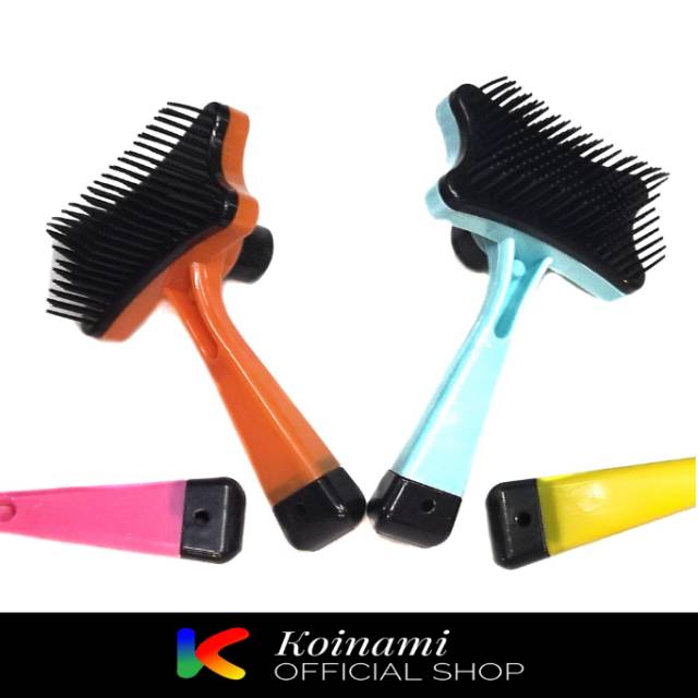 SISIR GROOMING TOMBOL S / untuk kucing anjing