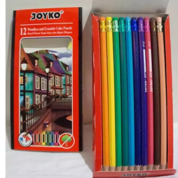 

Pensil Warna Joyko Hapusan 12 warna