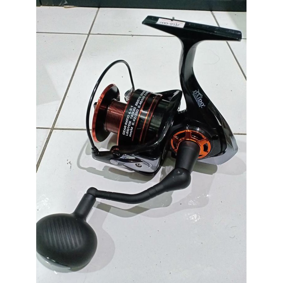 Reel Laut. Reel Pasiran Pioneer Blak Dog 9000