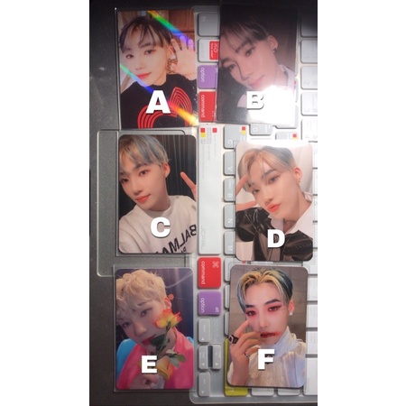 new/chanhee the boyz photocard