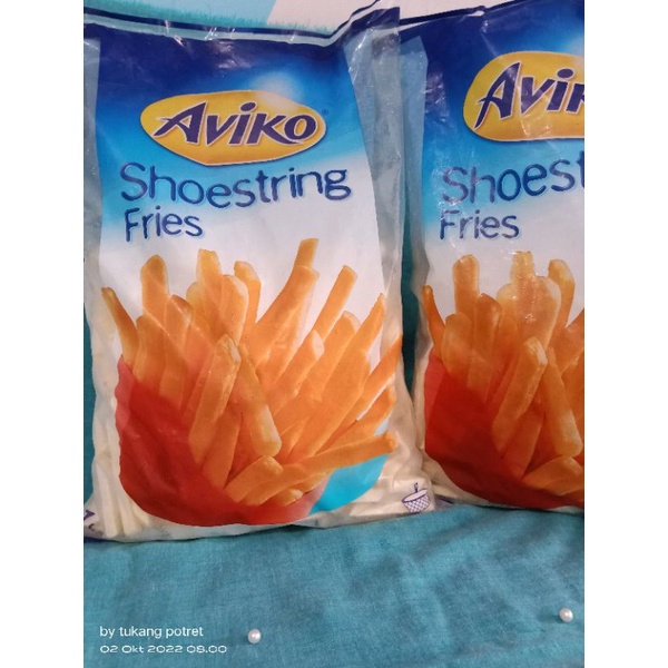 

Kentang beku shoestring Aviko 1000gr