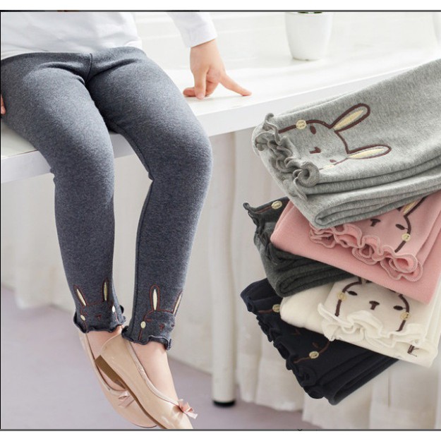 legging anak perempuan import 100% import usia 4 tahun - 9 tahun model KUCING