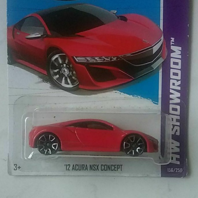 Diecast Hot Wheels 17 Acura NSX Concept ( First Edition )