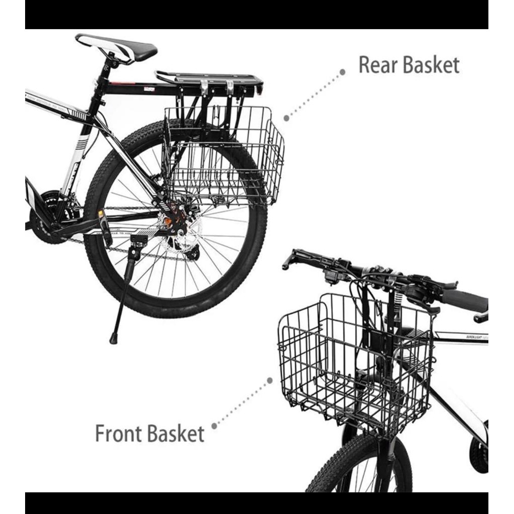 [READY NEW!!!] Keranjang Lipat Multifungsi - Keranjang Sepeda Semua Jenis - Keranjang Rumah