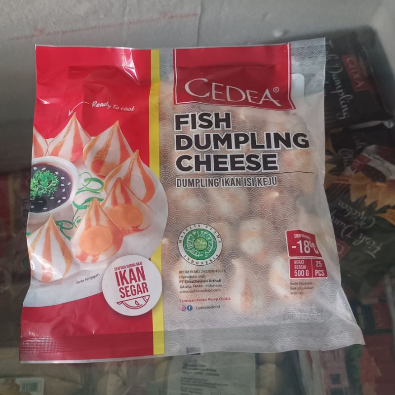

Cedea Fish Dumpling Cheese 500 gr
