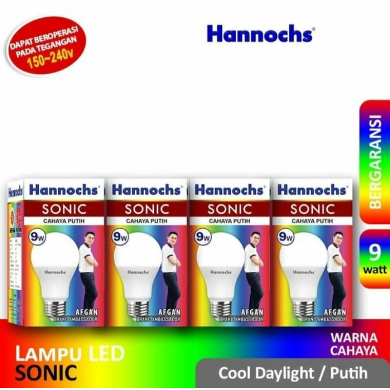 Lampu LED Hannochs SONIC 9 Watt