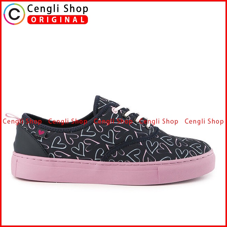 SEPATU SNEAKER OBERMAIN WANITA ORIGINAL CASUAL BRANDED ABU-ABU OW15