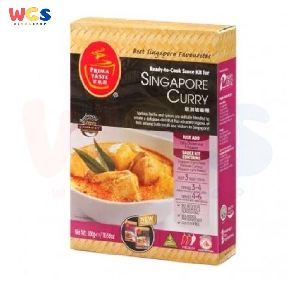 

Prima Taste Meal Sauce Kit Singapore Curry 300 gr - Bumbu Kari