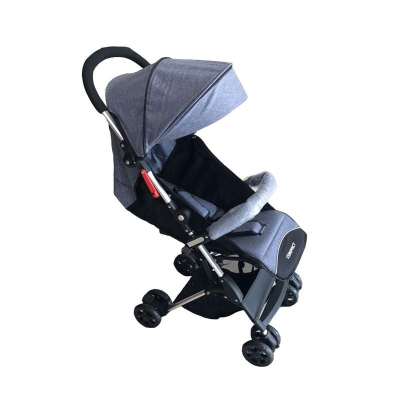 stroller pliko compact 301 kereta bayi cabin size ringan